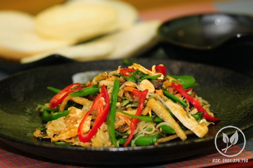 mieng xao chay
