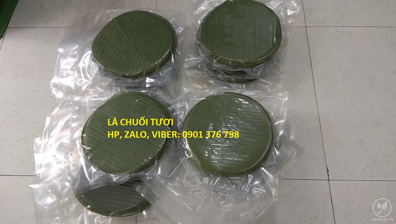 Đóng gói lá chuối